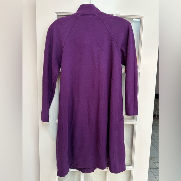 Vintage Peter Noviello Neiman Marcus Purple Wool 70’s 60’s Jacket Coat Size 4 S - Picture 3 of 9